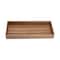 Seville Classics 15" x 6" x 2" Acacia Wood Drawer Organizer